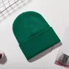 10st Stor Storlek Vinter Beanie Mössor Mode Varm Keps Unisex Elasticitet Sticka 30Kärde Kvinnor Ladies Vinter Beanie Hat