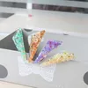 Wholesale Baby Plastic Triangle Hairpins 20pcs Shell Floral kids Hair-clips Women Headwear Cute Girls Acetate sheet Hair Accessories