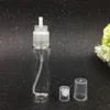 3ML Mini Clear Glass Pump Spray Bottle 3CC Refillable Perfume Empty Bottle Atomizer Sample Vial