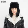 새로운 겨울 모자 여성 가짜 모피 모자 러시아 모자 귀 플랩 여성 레이 펭 캡 레이디 두껍게 유지 따뜻한 커플 패션