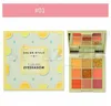 Color Style Eye Makeup Eye Shadow Pressed Powder Palette 9 Color Matte Shimmer Fruit Eyeshadow Shadows 4 Styles