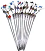 Мода - 20 шт. Китайский ручной работы Винтаж Cloisonne Enamel Hair Hairpin BUN X912