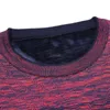 Wholesale-Newブランドメンズウエアスリムフィットニットデザイナープルオーバーストライプの男性セータードレス厚い冬暖かいジャージニットセーター