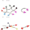 Set of 110 Colorful Body Piercing Barbell Stainless Steel Acrylic Nose Tongue Lip Belly Bar For Men and Women