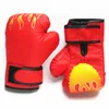 Yüksek kaliteli yetişkin / Çocuk Kong Fu boks eldiveni eğitimi için toptan fiyat PU boks eldiveni