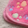 4060cm Soft Warm Paw Print Small Pet Dog Cat Blanket Bed Mat High absorbent Cleaning Drying Bath Towel Pet Products 2018 D19011504781646