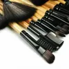 32pcs escovas de maquiagem cosmética Definir a base de pescoço de olhos de Eyeliner Eyeliner da fundação da base da base de fundação.