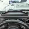 Scatola portaoggetti per console centrale nera per auto per Jeep Wrangler JL 2018+ Accessori interni per auto presa di fabbrica