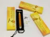 Emagrecimento da face do rolo ouro 24k vibração Cor Facial Beauty rolo Massager Vara Elevador pele aperto rugas Bar