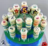 Plastic Food grade Push Up Pop Containers push Cake Pop cake container for Party Decorations