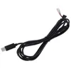 Cavo di linea a 4 pin per gamepad + adattatore breakaway Cavo di ricarica USB da 2,5 m per controller cablato Xbox 360 SPEDIZIONE VELOCE