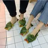 Creative Fish Shower Slippers Funny Beach Shoes Sandals Bling Flip Flops Summer Fish Shaped Casual Shoes 7 Styles 2pcs/pair OOA3376