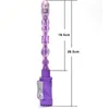 Multippeeds Водонепроницаемый силиконовый вибратор -желе -вибрация анальные бусины для взрослых секс -игрушек Женщины GSPOT Вибрирующая палка 8 функция MX19125599984