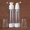 15ml 30 ml 50 ml Akrylowa Airless Butelka Press Press Bottle Bottle High Grade Kosmetyczne Pusta butelka WB2056