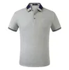 Poloshirt Solid T Shirt Men Luxury Male Tee manica corta da uomo Basic Top Polo in cotone per ragazzi Designer di marca Pol