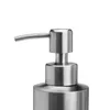 Full 304 Stainless Steel Countertop Sink Liquid Soap & Lotion Dispenser Pump Bottles for Kitchen and Bathroom 250ml/8oz 350ml/11.67oz