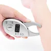 Nuovo arrivo Digital Body Fat Caliper Misura della piega della pelle Spessore grasso Retail Skinfold Caliper Fat Analizza