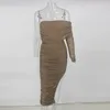 Ribbed Mesh Cocktail Dresses Women Slash Neck Midi Summer 2019 Party Formal Evening Gowns Split Cocktail Dress