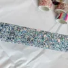 Ny design tjej sjöjungfru glitter armband smycken julklapp skina armband barn pojke tjejer slap snap armband party favör