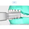 V-vit 360 grader intelligent automatisk sonisk elektrisk tandborste du typ tandborste usb laddning tand tandblekning blått ljus