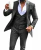 Senaste Coat Pant Designs Men Pook Prom Tuxedo Slim Fit 3 Piece (Jacka + Pan + Vest) Brudgum Bröllopskläder för män Custom Blazer Terno Masuclino