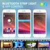 TV LED-backlights 9.8FT LED-stripverlichting met Bluetooth-app-besturing voor 46-60 inch TV 16 miljoen kleuren Gevoelige MIC-adapter USB Powered