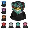 human skeleton magic headscarf outdoor riding mask sports ventilation multi-functional seamless headscarf out Designer Masks