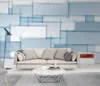 Niestandardowe zdjęcie 3d Tapeta Mural Plac Zaokrąglony Geometryczny Trójwymiarowy Sypialnia HD Jedwabny TV Tapeta Wall Paper Do Salonu