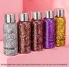 HANDAIYAN ombra Teras glitter corpo gel viso corpo scintilla corpo crema ombretto abbaglia trucco da palcoscenico a luce polarizzata