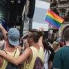 1 szt. 90*150 cm flaga LGBT dla lesbijskiej dumy gejowskiej kolorowa tęczowa flaga dla gejowskiego wystroju domu przyjazna dla gejów Flaga LGBT Rainbow Pride