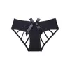 Women039s Cage Back Bow Panties Cheeky UnderwearSexy lacy underwear low waist women039s underwearblackpink3201746