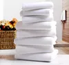 Asciugamano bianco Asciugamani per hotel Asciugamano morbido Tessuto in microfibra Pulizia della casa Viso Bagno Mano Capelli Bagno