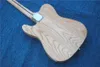 New customized version of 6 string electric guitar elm wood color black guard board maple xylophone neck free shipping