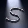 Elegant Pure 925 Silver 17-17.5 Cm Tennis Bracelets Jewelry 2mm Round Crystal Jewellery Luxury Eternal Sterling Silver Bracelet MX190727