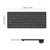 Clavier Bluetooth ultra fin pour tablette Samsung Huawei et autres appareils compatibles Bluetooth pour système AndroidWindows et IOS4530187