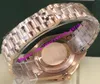 Factory S Luxury Watch 3 Style Mens 228348 Bigger Diamond Tezel Red Diamonds Diamants 43 mm Calendrier Automatique Fashion Men039S W4369786