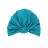 Europe infantile bébé filles chapeau noeud coton chapeaux enfant enfant en bas âge enfants bonnets Turban chapeaux enfants accessoires 12 couleurs