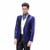 2020 Handsome Men Wedding Tuxedos Slim Fit Black Notched Lapel Casual Prom Suits Man Party Blazer Suit Only One Jacket
