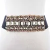 Nieuwe Strass Riem Volledige Kristal Tailleband Versierd Vrouwelijk Lichaam Beeldhouwen Band Designer Brede Elastische Vrouwen Riemen Bl236 C190411011760351