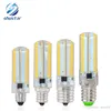 Dimmable E11 E12 E14 E17 G9 Led Bulb 100-140V 152 Leds 110V 120V Corn Bulb Silicone Led Lamps Crystal Candle For Chandeliers