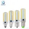 DIMMABLE E11 E12 E14 E17 G9 LED電球100-140V 152 LED 110V 120Vコーンのコーン電球シリコーンLEDランプCrandeliers