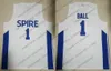 JAM Spire Institute # 1 Lamelo Ball High School Basketball sans nom Jersey Blanc Royal Blue Kentucky Wildcats Men de jeunesse Femmes Kids Ed S-4xl