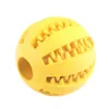 Oczyszczanie Ball Pies Zabawki Pet Dog Molars Spill Arbuz Piłki Żywności Mleczne Gumowe Szczenięta Czyste Zęby Pies Zabawki Produkty Pet