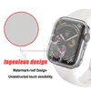 Silicone Soft Case voor Apple Watch Series 4 44mm 40mm TPU Protector Cases voor Iwatch All-Around Cover Ultra Dun Clear Frame