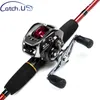 Catch.U 1.8M wędki Carbon Spinning wędka Spinning wędka 2 sekcja Lure Casting Pole