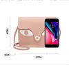 Tasarımcı-Pratik 2019 Kore Moda Yeni Omuz Çantası Lady Cep Telefonu Çanta Mini Crossbody Küçük Kare Çanta