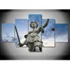 5 Panels Goddess of Justice Prints Canvas Painting Poster Wall Art Pictures 5 Panels For Living Room Frame