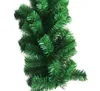 Boże Narodzenie Rattan 2.7 M Szyfrowanie PVC Christmas Rattan Garland Hotel Mall Supermarket Layout Christmas Dekoracje 2PCS