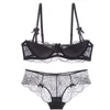 shaonvmeiwu sexy kant dunne katoen lingerie beha set met katoenen kussen inserts verzamelt een grote bh