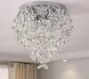 NEW Crystal chandelier lighting luxurious flowers crystal round creative chandelier lamp led ceiling chandeliers lights for bedroom MYY